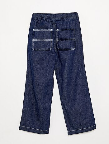 Pantalon large en denim
