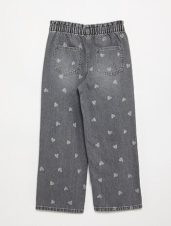 Pantalon large en denim