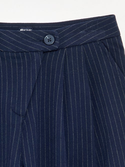 Pantalon large en flanelle - Kiabi Pantalon large en flanelle - Kiabi
