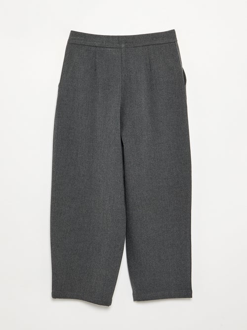 Pantalon large en flanelle - Kiabi Pantalon large en flanelle - Kiabi