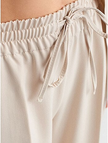 Pantalon large en jersey dilvin