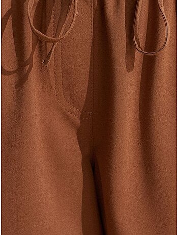 Pantalon large en jersey femme dilvin