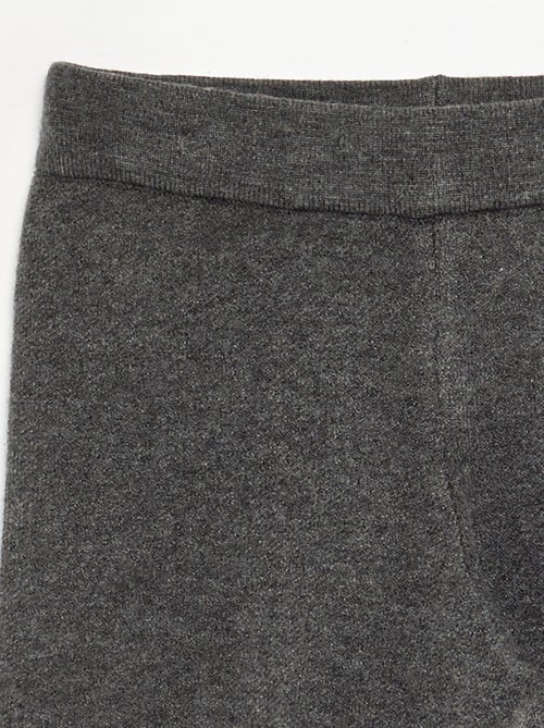 Pantalon large en maille compacte - Kiabi