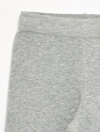 Pantalon large en maille compacte