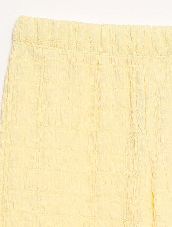 Pantalon large en maille stretch