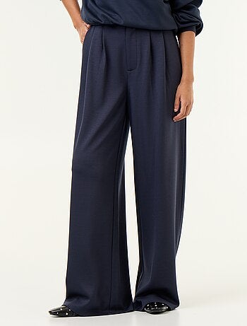 Pantalon large en matière douce