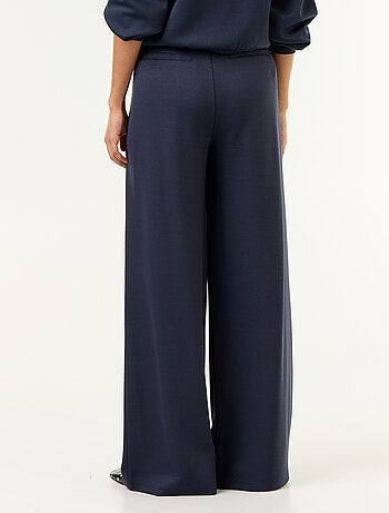 Pantalon large en matière douce