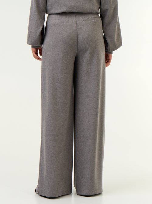 Pantalon large en matière douce - Kiabi Pantalon large en matière douce - Kiabi