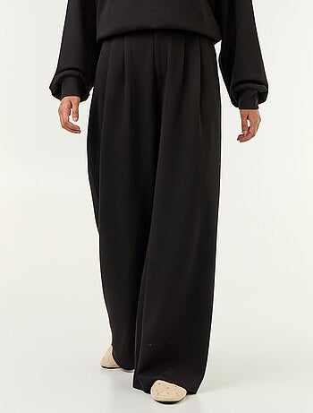 Pantalon large en matière douce