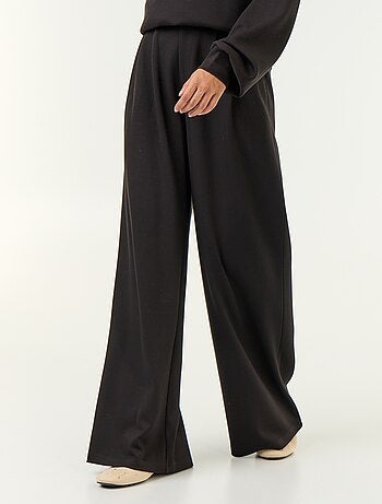 Pantalon large en matière douce