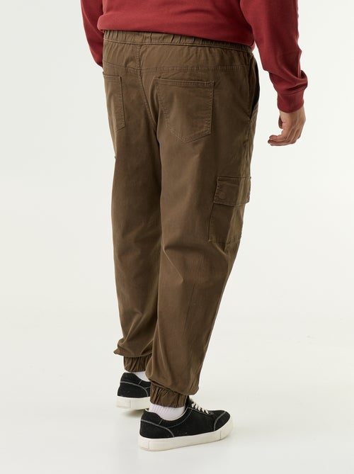 Pantalon large en twill - Kiabi