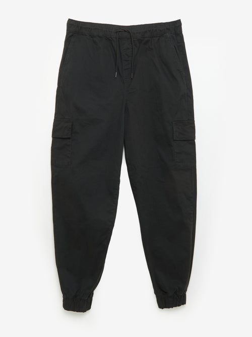 Pantalon large en twill - Kiabi