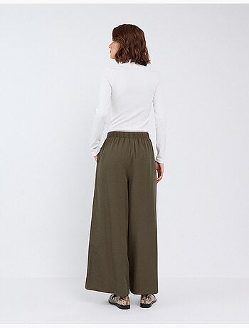 Pantalon large, mo fashion