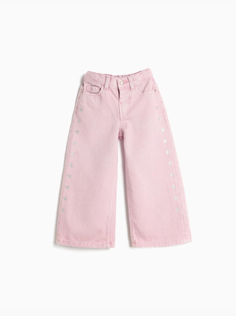 Pantalon large, mo fashion Violet - Kiabi
