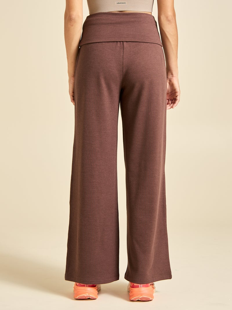 Pantalon large multi-sport - (ekstract) Marron - Kiabi