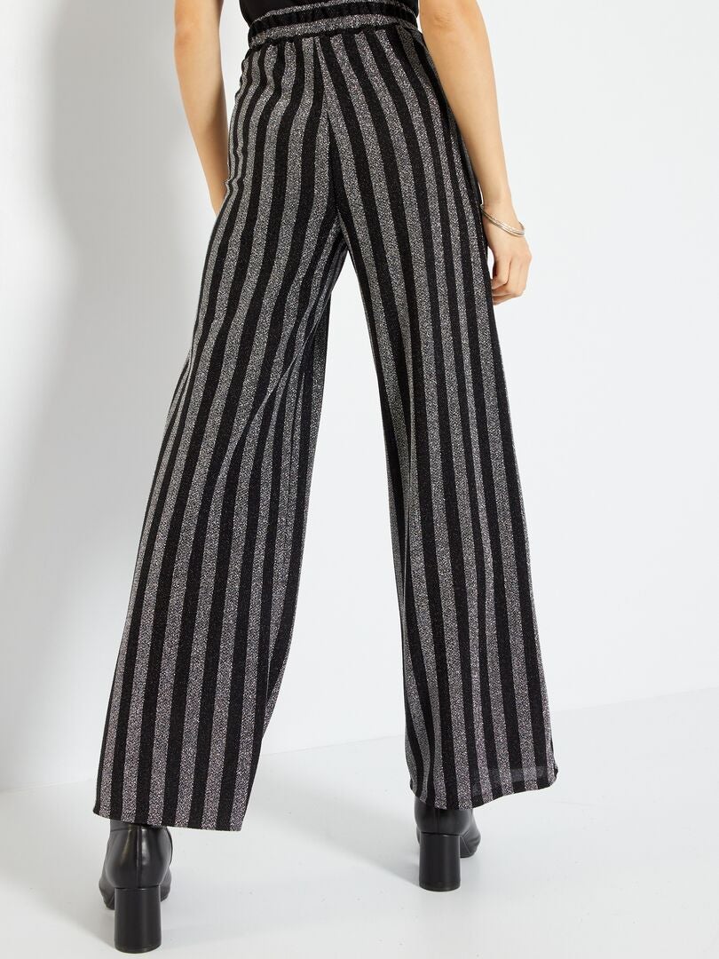 Oyolan Pantalon évasé à Paillettes Pour Filles - Taille
