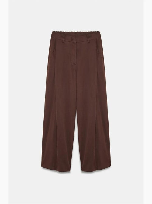 Pantalon large plissé dilvin - Kiabi Pantalon large plissé dilvin - Kiabi