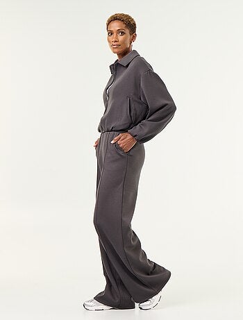 Pantalon large soft touch