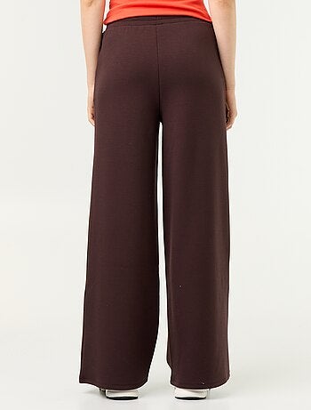 Pantalon large soft touch