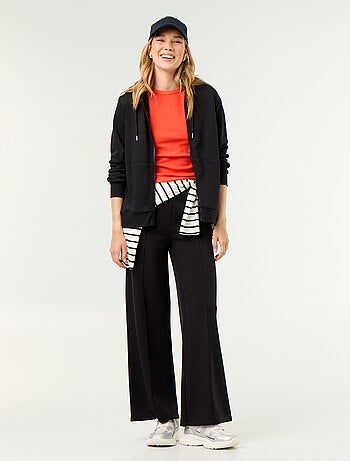 Pantalon large soft touch