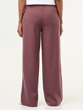 Pantalon large soft touch
