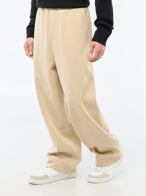 Pantalon large style jogging - Kiabi