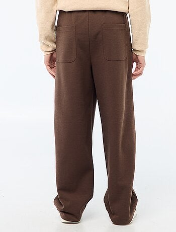 Pantalon large style jogging