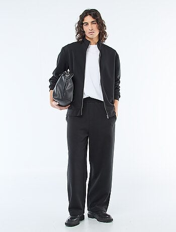 Pantalon large style jogging