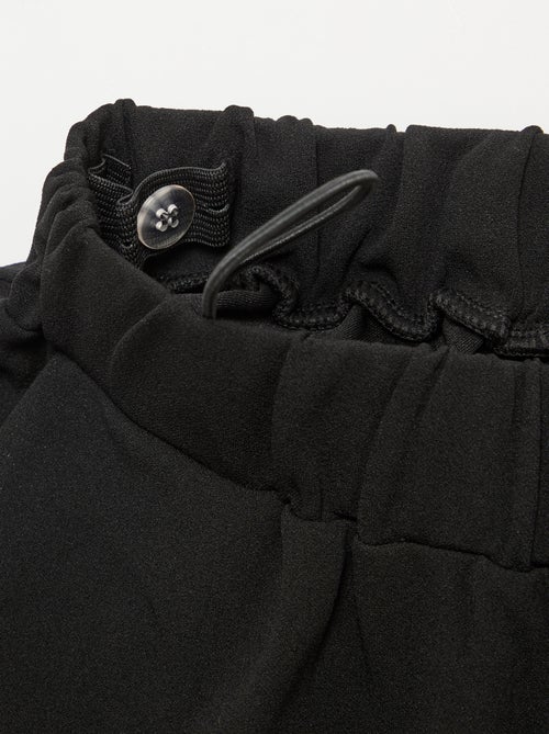 Pantalon large taille haute femme en maille légère - Kiabi Pantalon large taille haute femme en maille légère - Kiabi