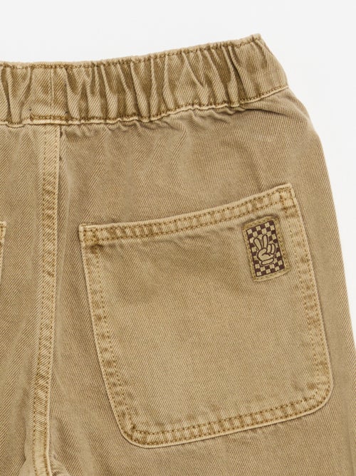 Pantalon large uni - Kiabi Pantalon large uni - Kiabi