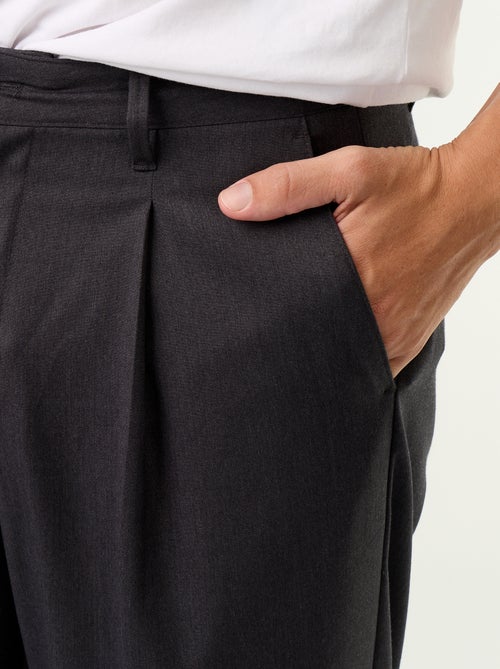 Pantalon large uni - Kiabi Pantalon large uni - Kiabi