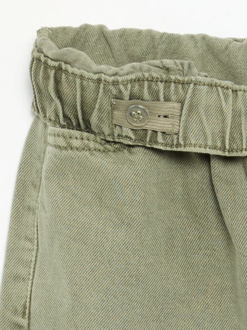 Pantalon large uni - Kiabi