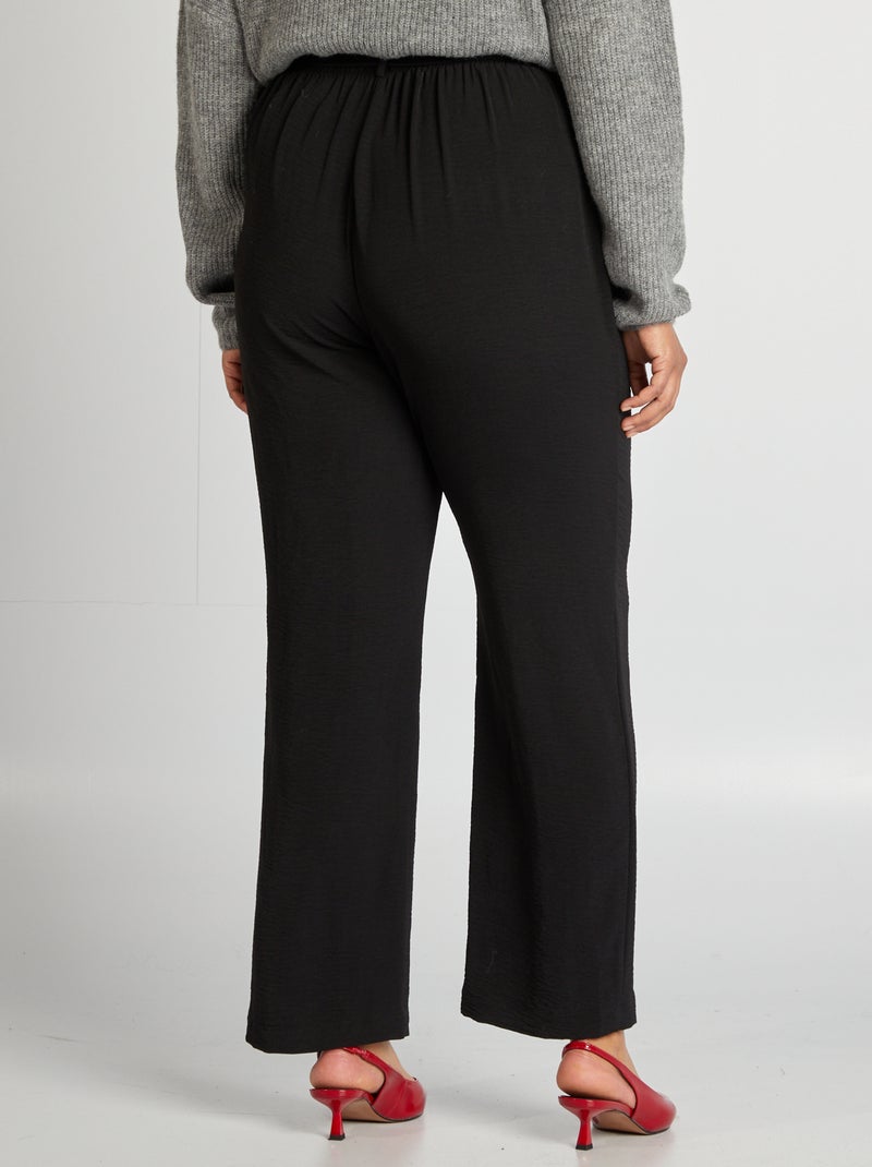 Pantalon large 'Vero Moda Curve' noir - Kiabi