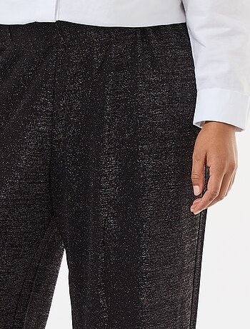 Pantalon large 'Vero Moda' en maille glitter