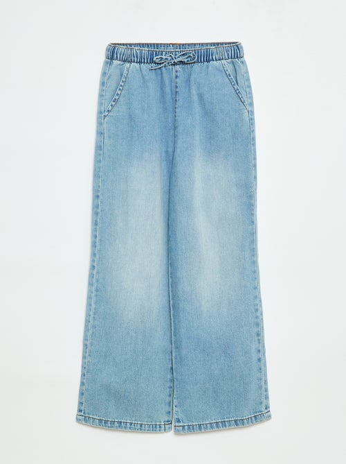 Pantalon léger à la coupe large - Kiabi