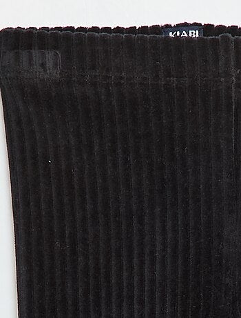 Pantalon legging en velours