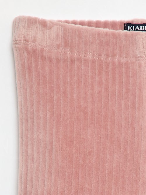Pantalon legging en velours - Kiabi