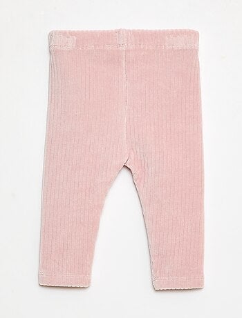 Pantalon legging en velours