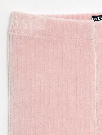 Pantalon legging en velours