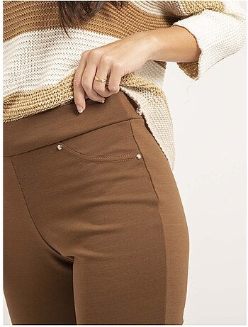 Pantalon legging eplume
