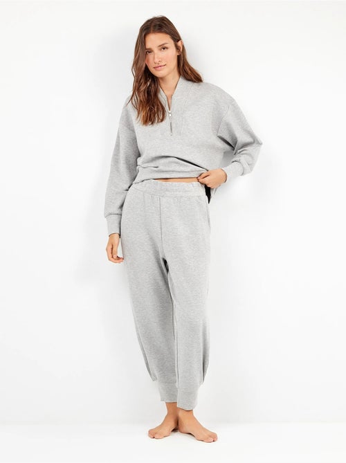 Pantalon long double toucher doux - Kiabi
