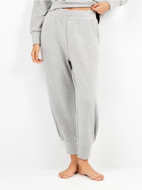 Pantalon long double toucher doux - Kiabi