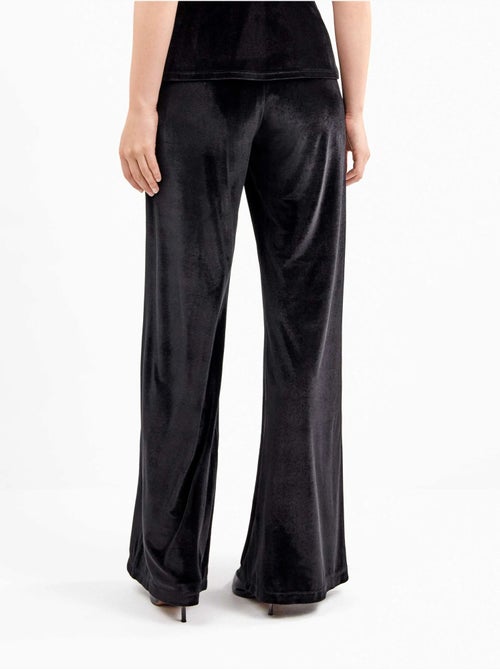 Pantalon long en velours élastique avec design élégant - Kiabi