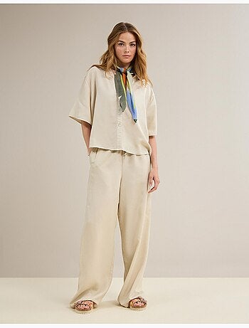 Pantalon Lyocell, MO Fashion