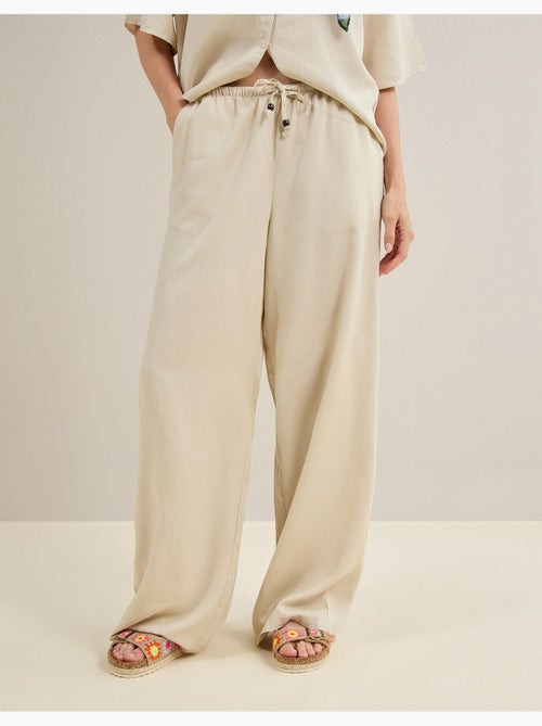 Pantalon Lyocell, MO Fashion - Kiabi Pantalon Lyocell, MO Fashion - Kiabi