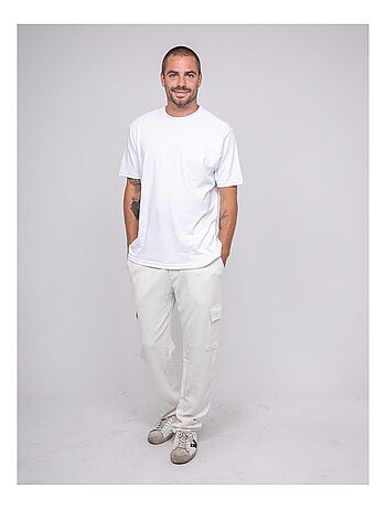 Pantalon maille cargo valdo