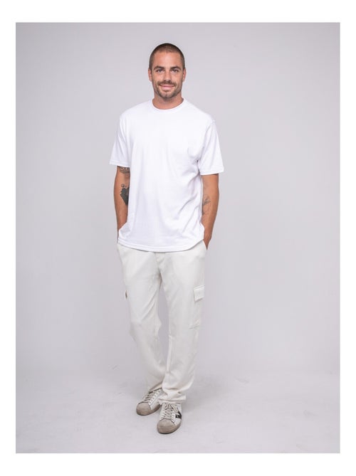 Pantalon maille cargo valdo - Kiabi Pantalon maille cargo valdo - Kiabi