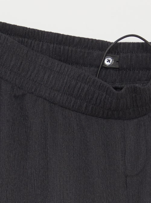 Pantalon maille crêpe - collection facile à enfiler - Kiabi