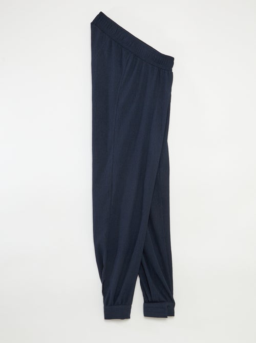 Pantalon maille crêpe - So Easy - Kiabi