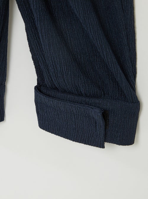 Pantalon maille crêpe - So Easy - Kiabi